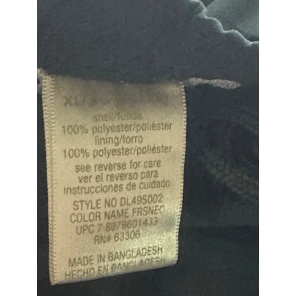 Women's Black Athletic Track Pants W/ Orange Stripe Elastic Waist Size XL Polyes - Picture 2 of 10